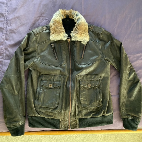 Gorgeous Real Leather Jacket - Picture 1 of 6